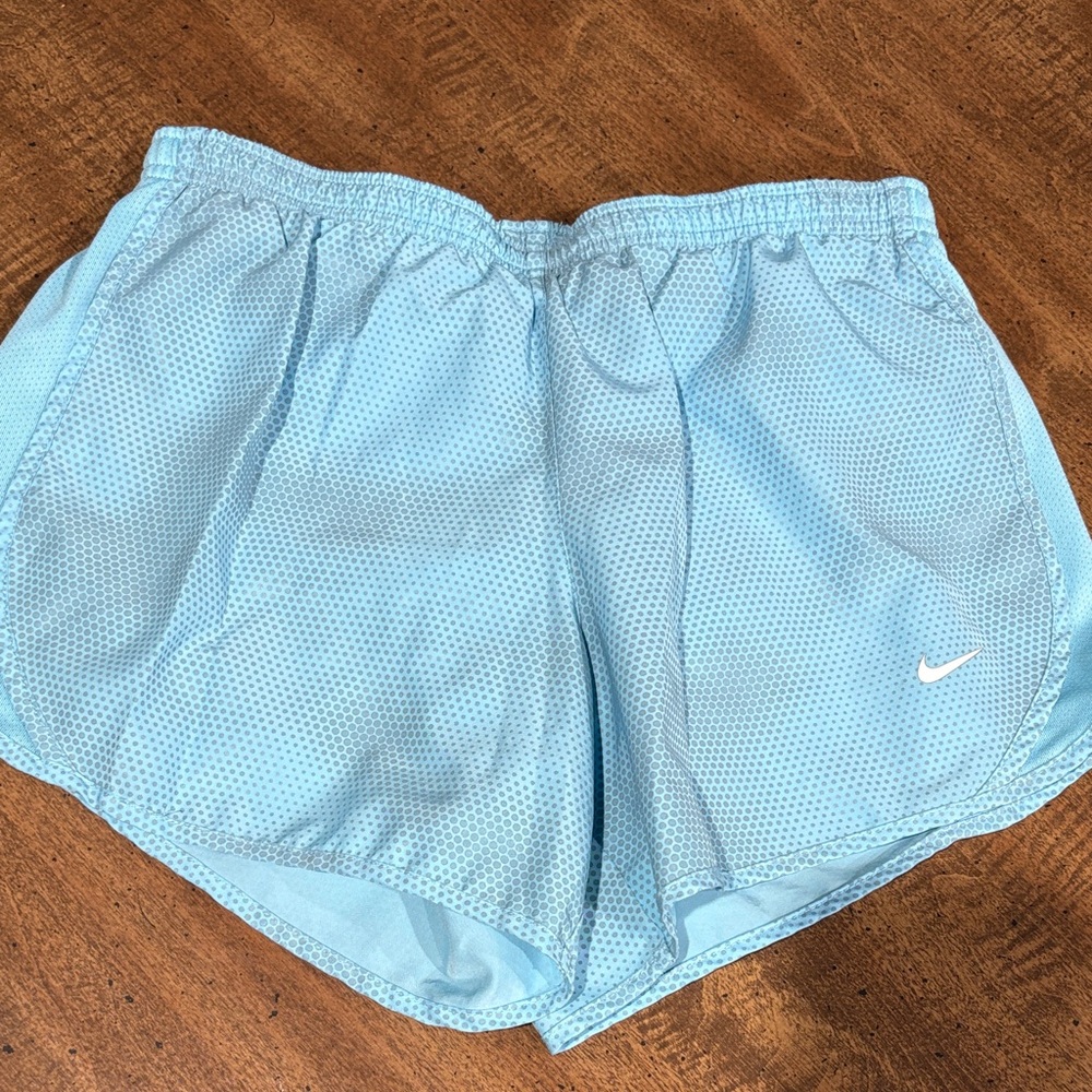 5 for $35- Nike Kids Light Blue Mesh Shorts